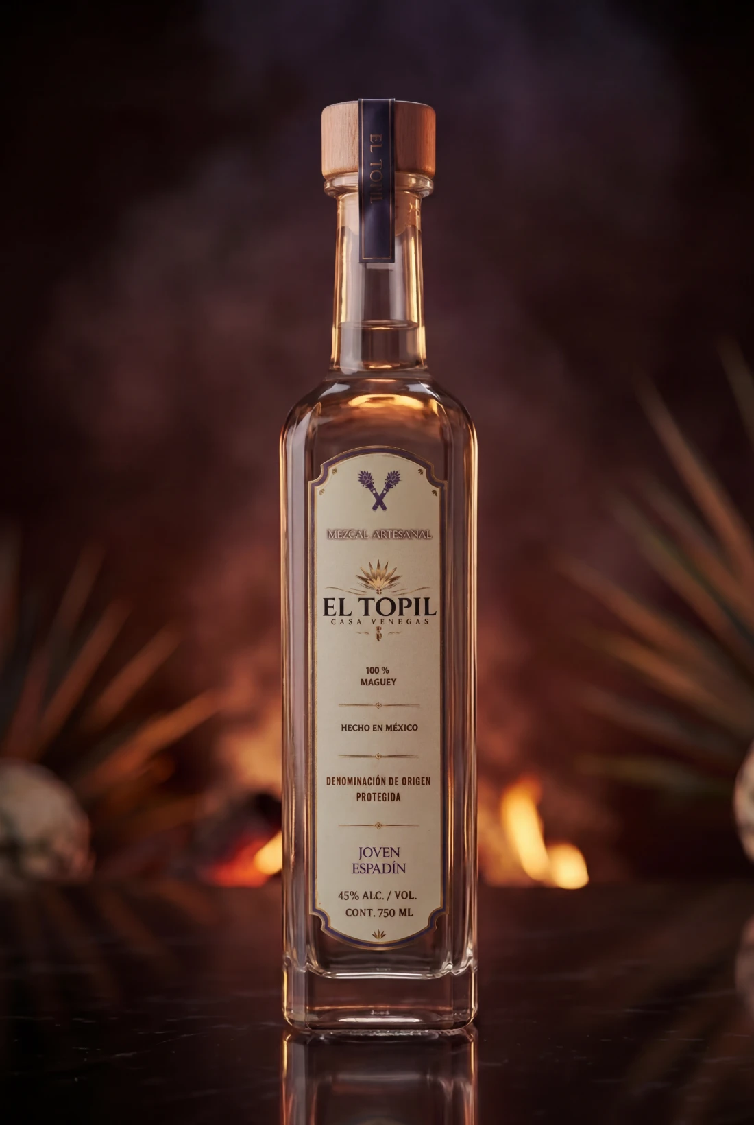 El Topil Espadín bottle
